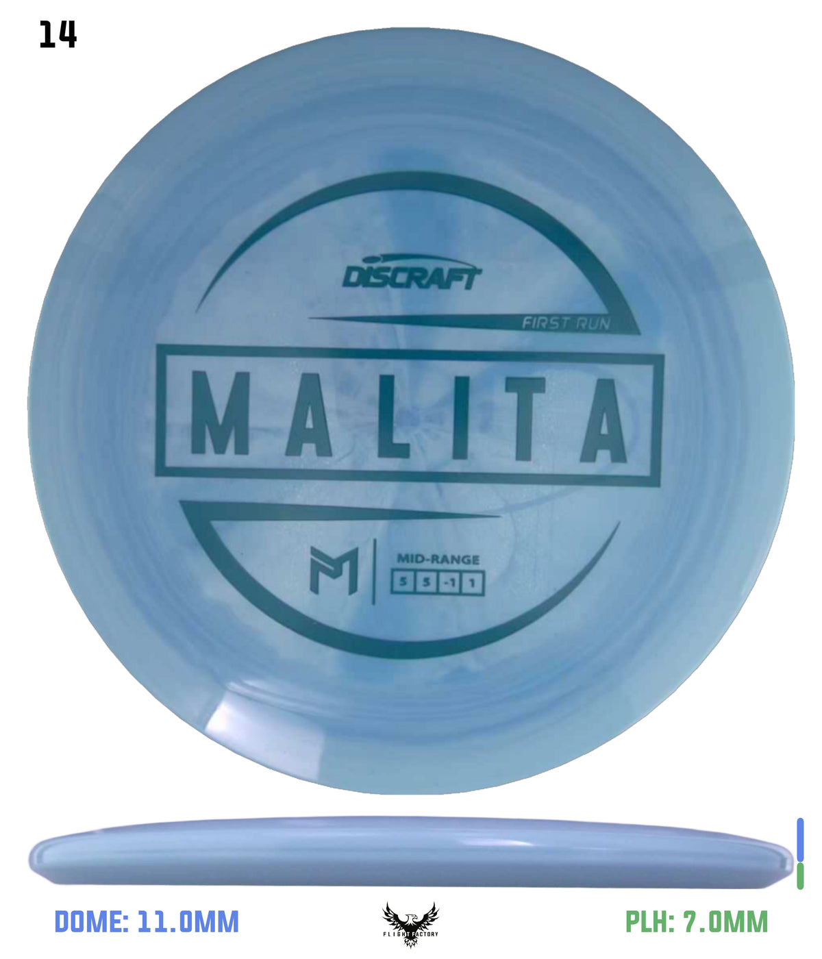 Discraft Paul McBeth First Run Malita