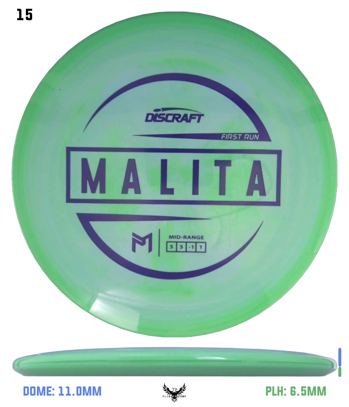 Discraft Paul McBeth First Run Malita