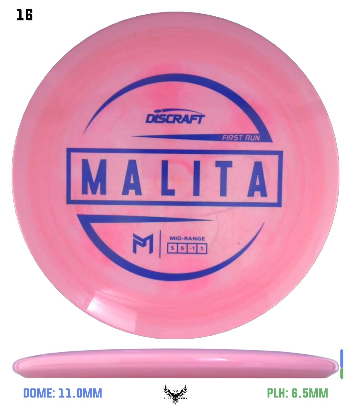 Discraft Paul McBeth First Run Malita