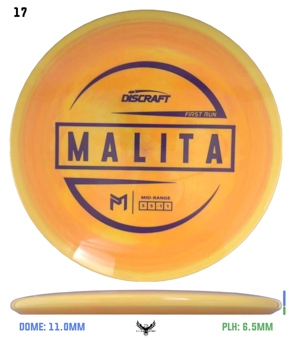 Discraft Paul McBeth First Run Malita