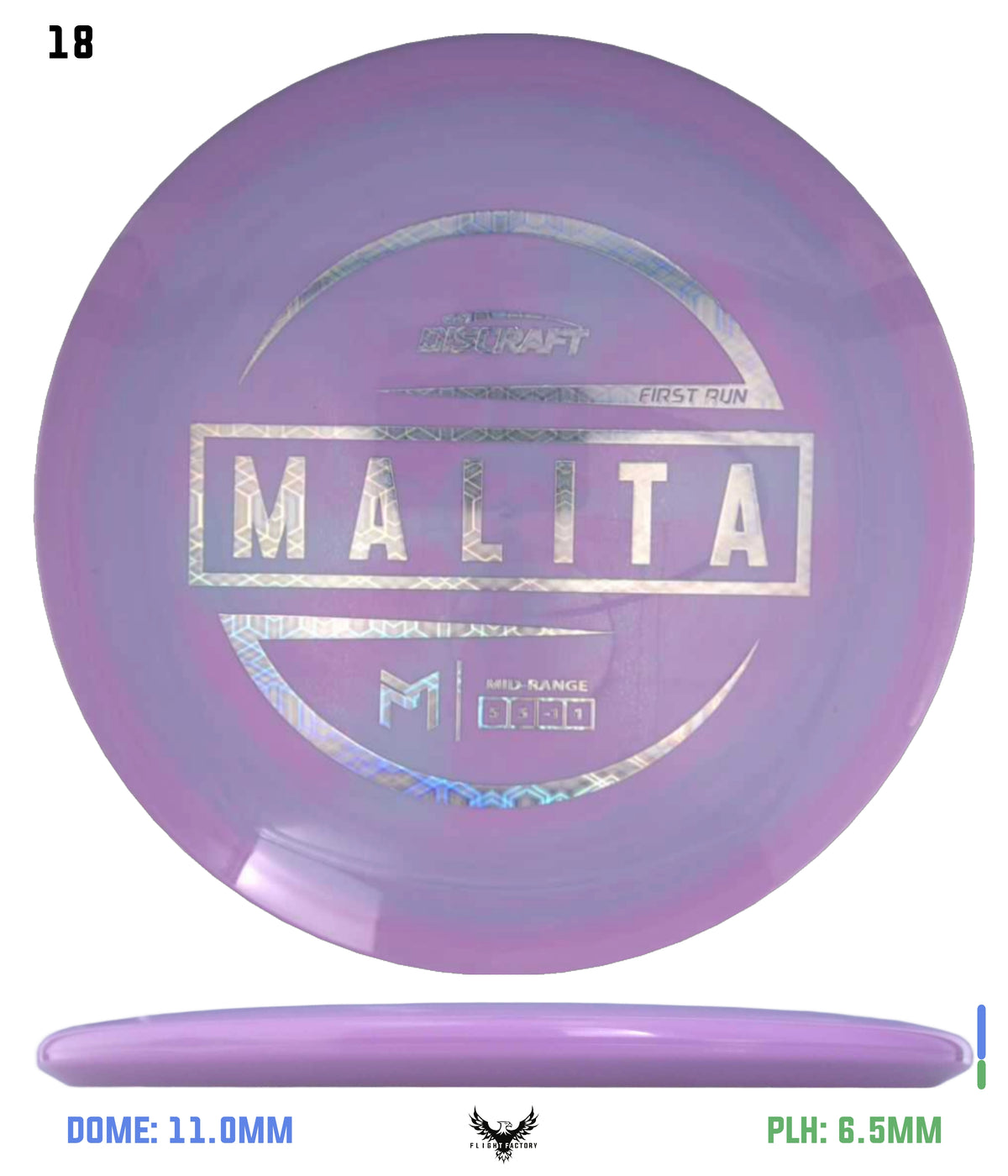 Discraft Paul McBeth First Run Malita