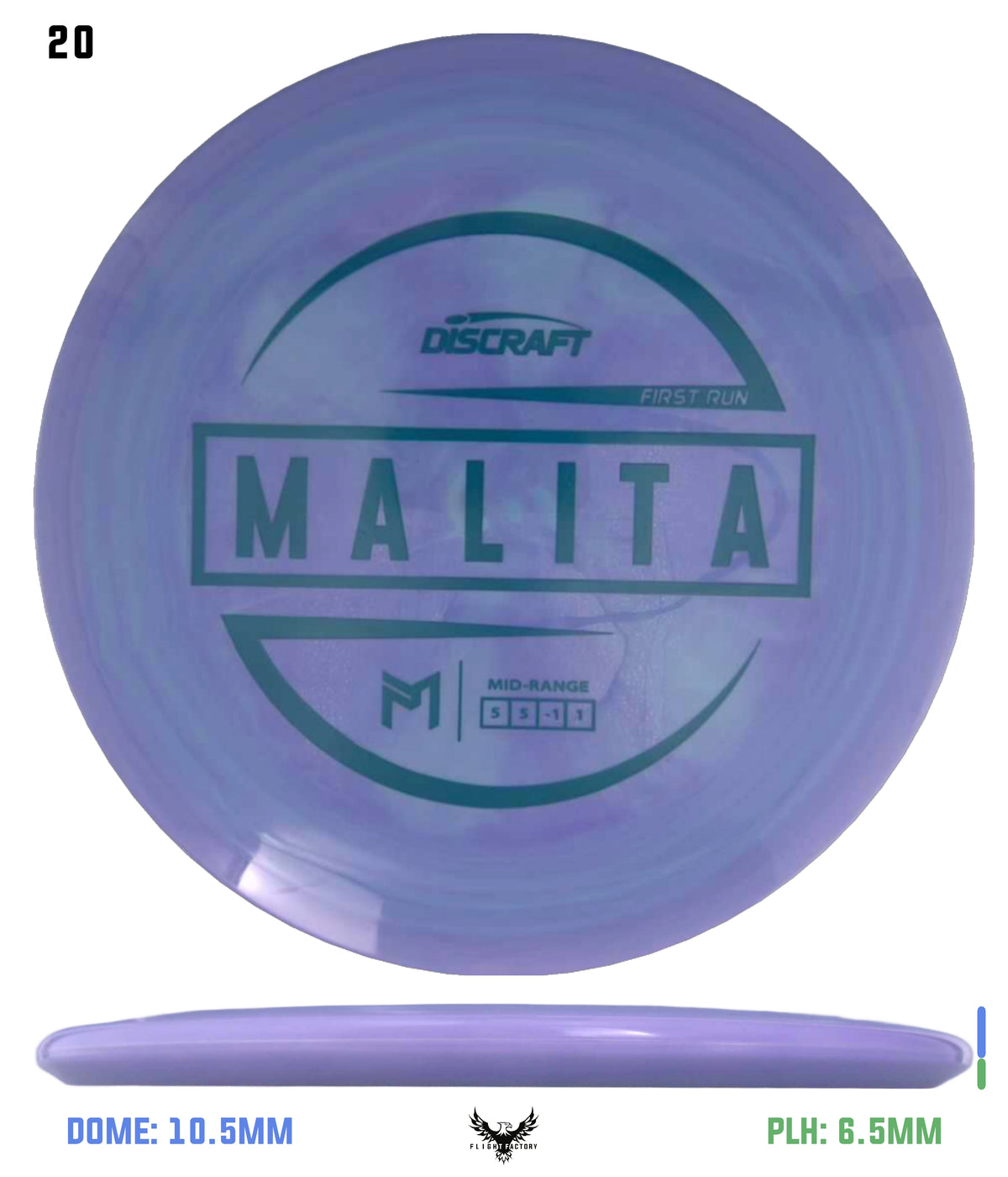 Discraft Paul McBeth First Run Malita