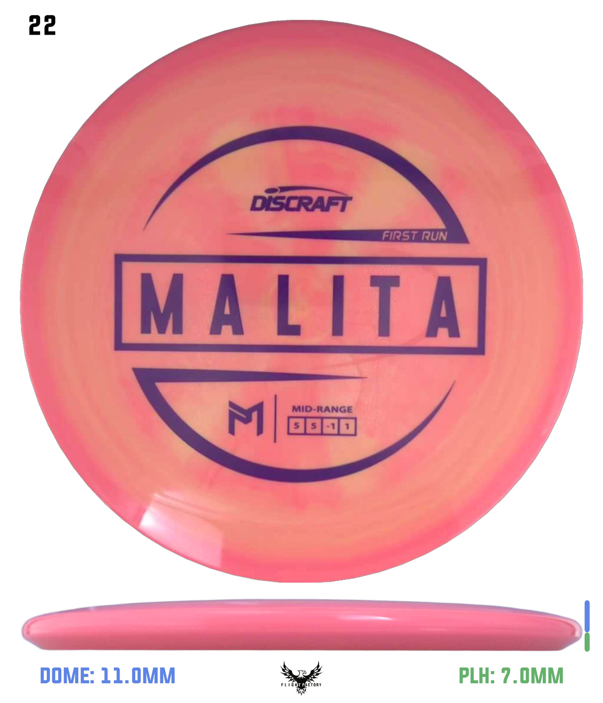 Discraft Paul McBeth First Run Malita