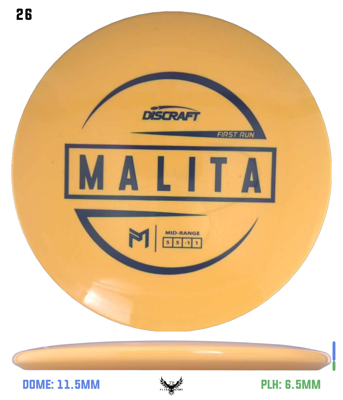 Discraft Paul McBeth First Run Malita
