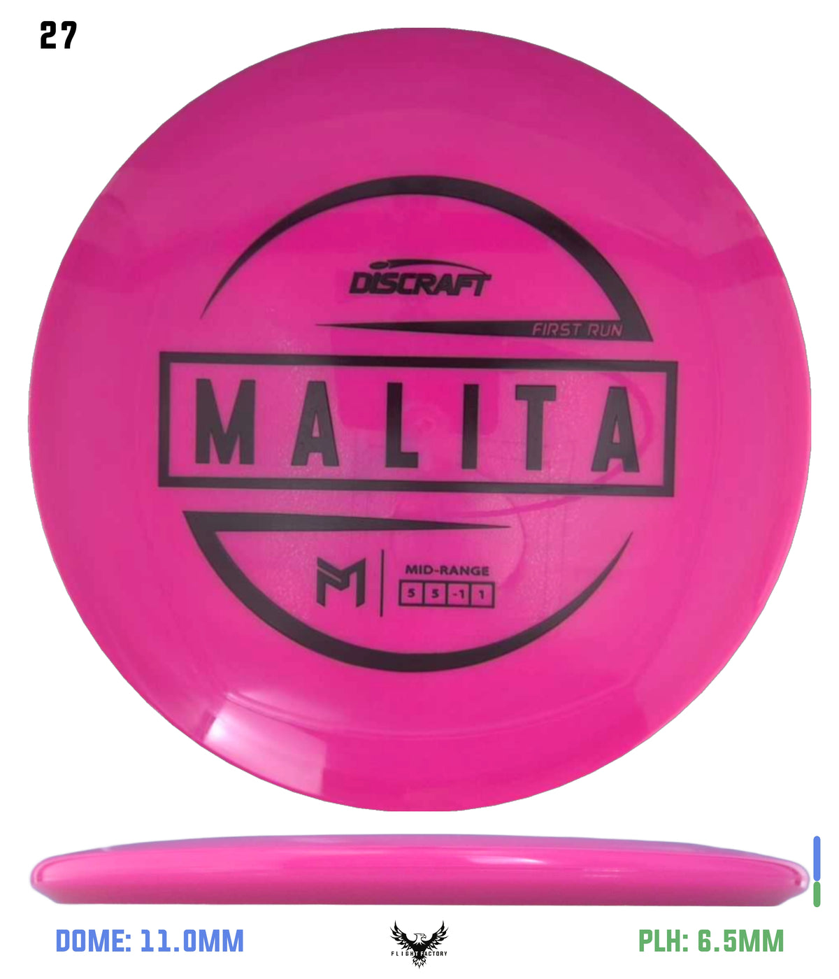 Discraft Paul McBeth First Run Malita