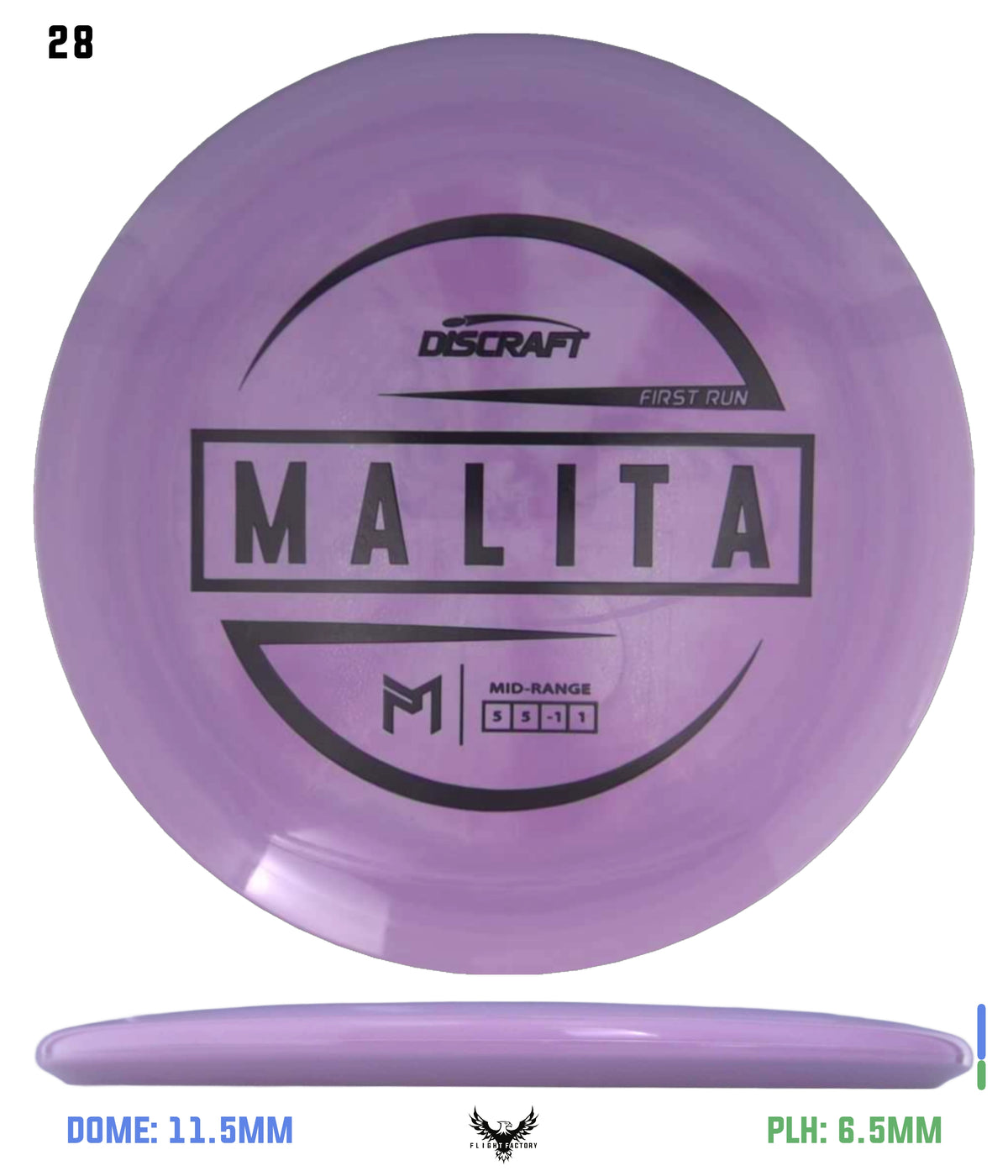 Discraft Paul McBeth First Run Malita