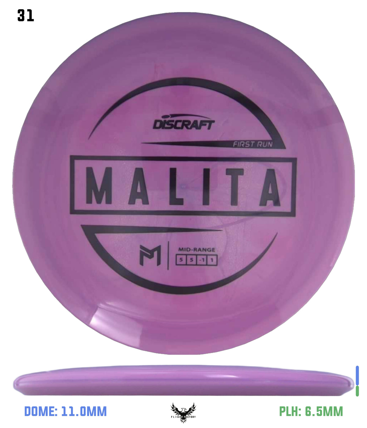 Discraft Paul McBeth First Run Malita