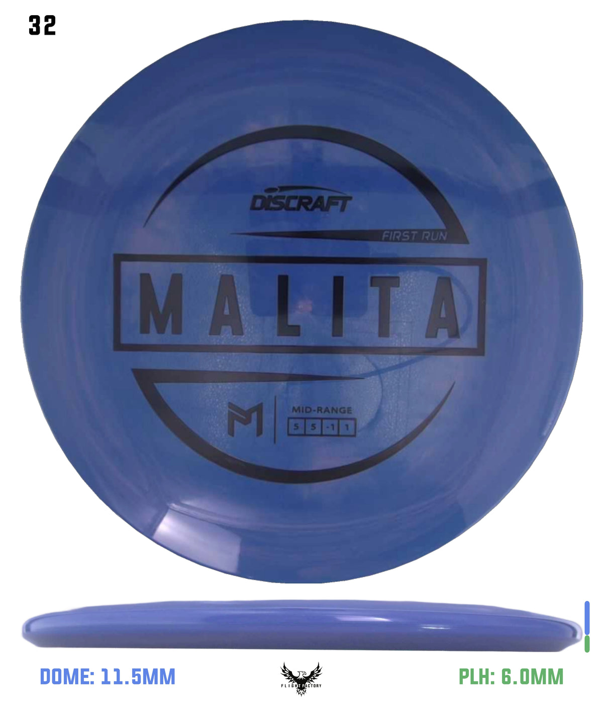 Discraft Paul McBeth First Run Malita