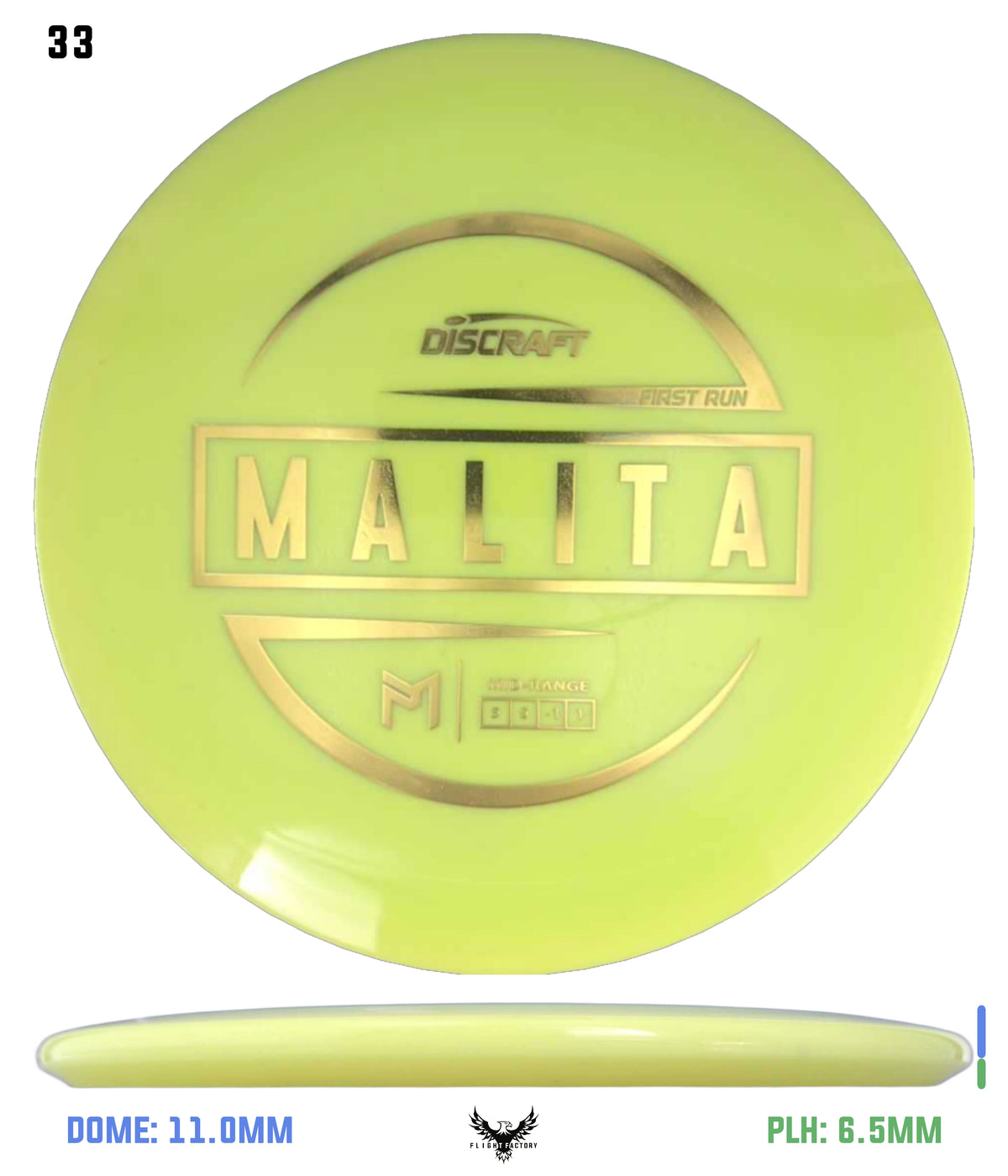 Discraft Paul McBeth First Run Malita