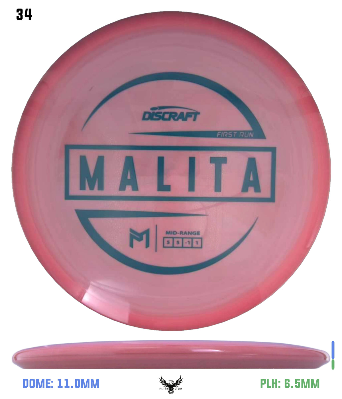 Discraft Paul McBeth First Run Malita