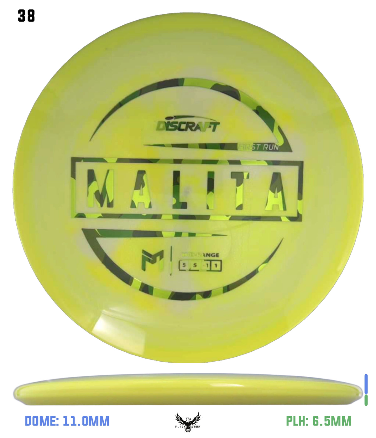 Discraft Paul McBeth First Run Malita