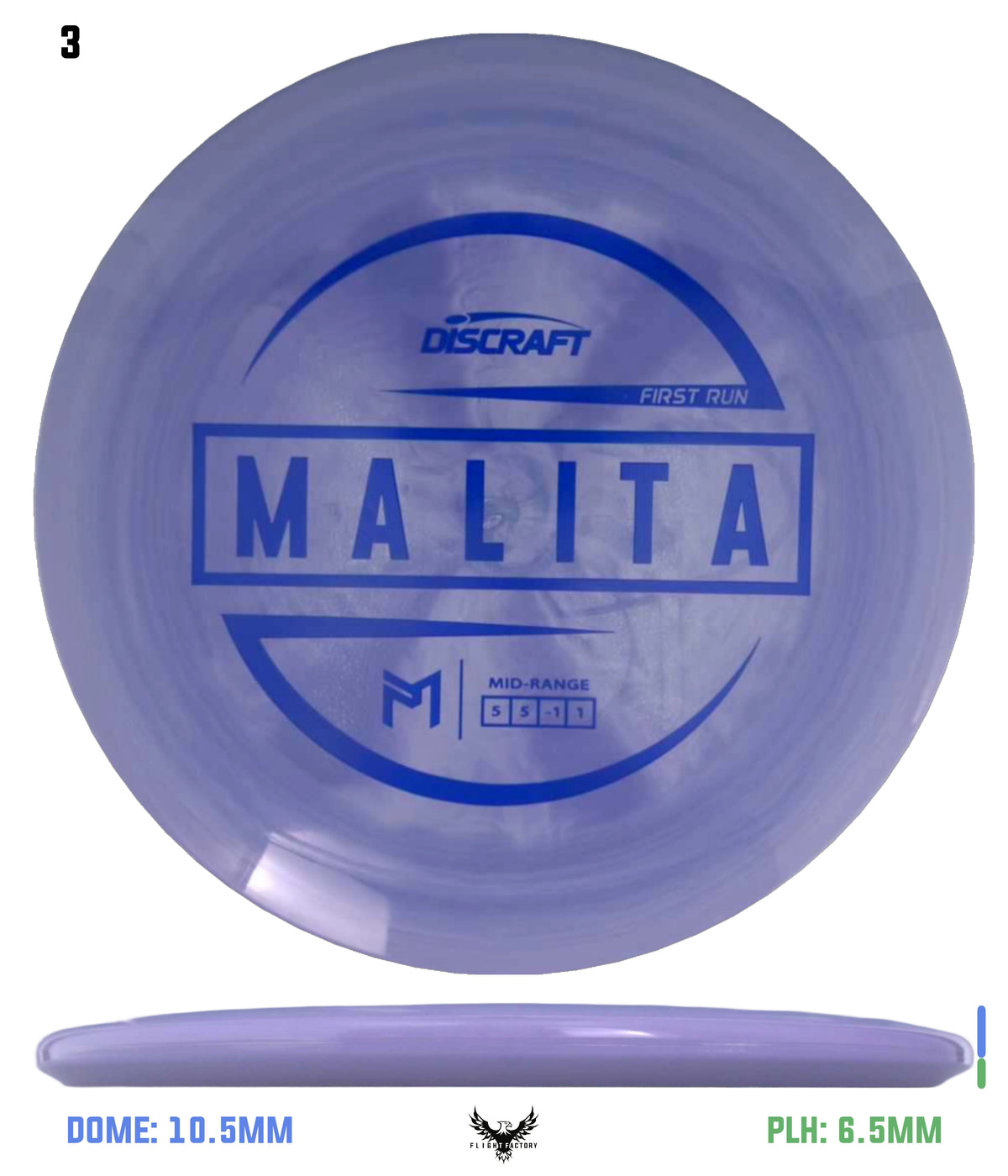 Discraft Paul McBeth First Run Malita