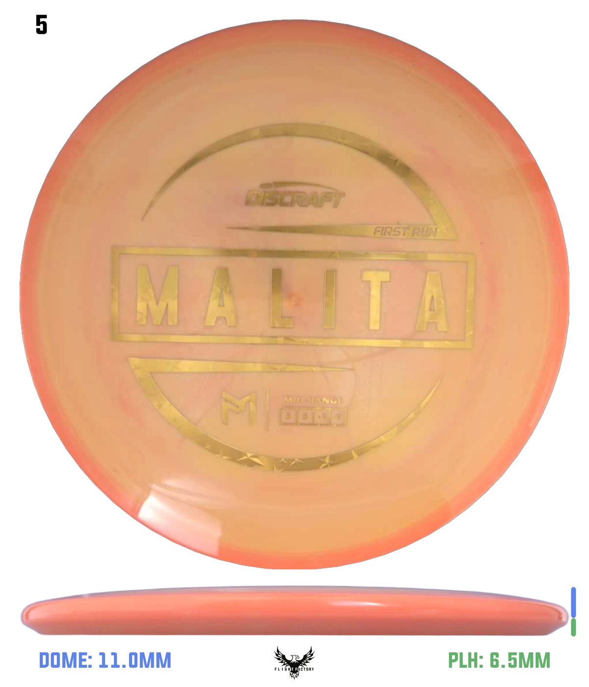 Discraft Paul McBeth First Run Malita