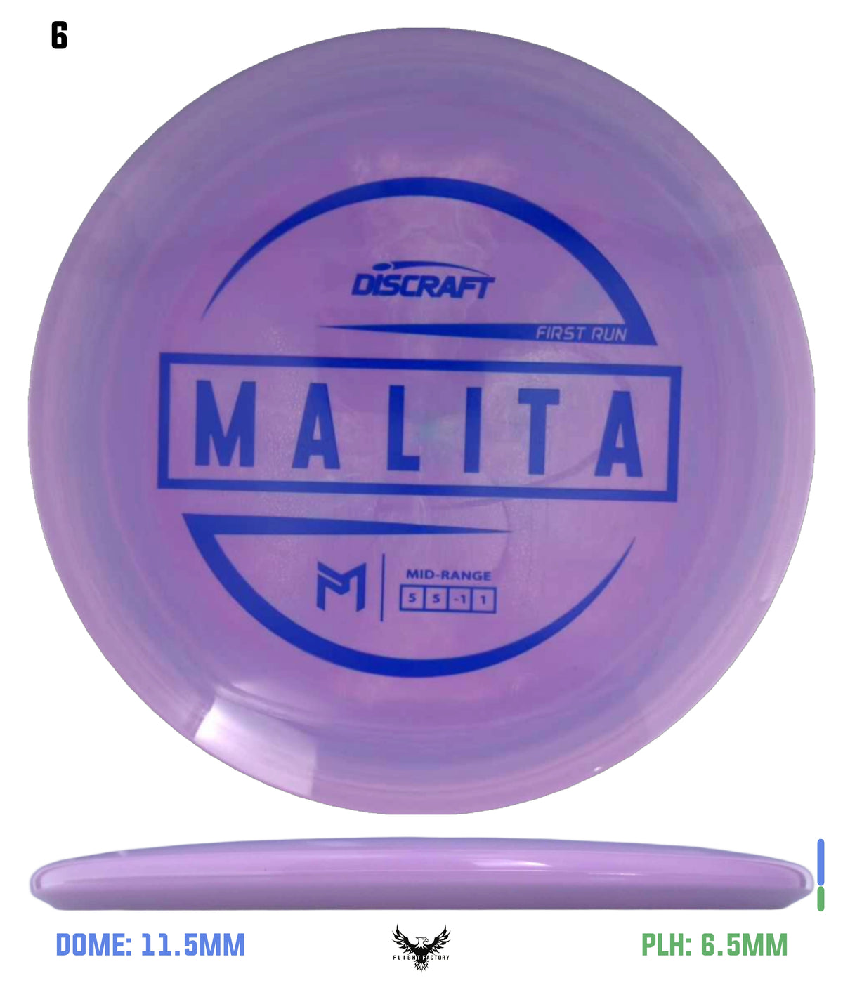 Discraft Paul McBeth First Run Malita