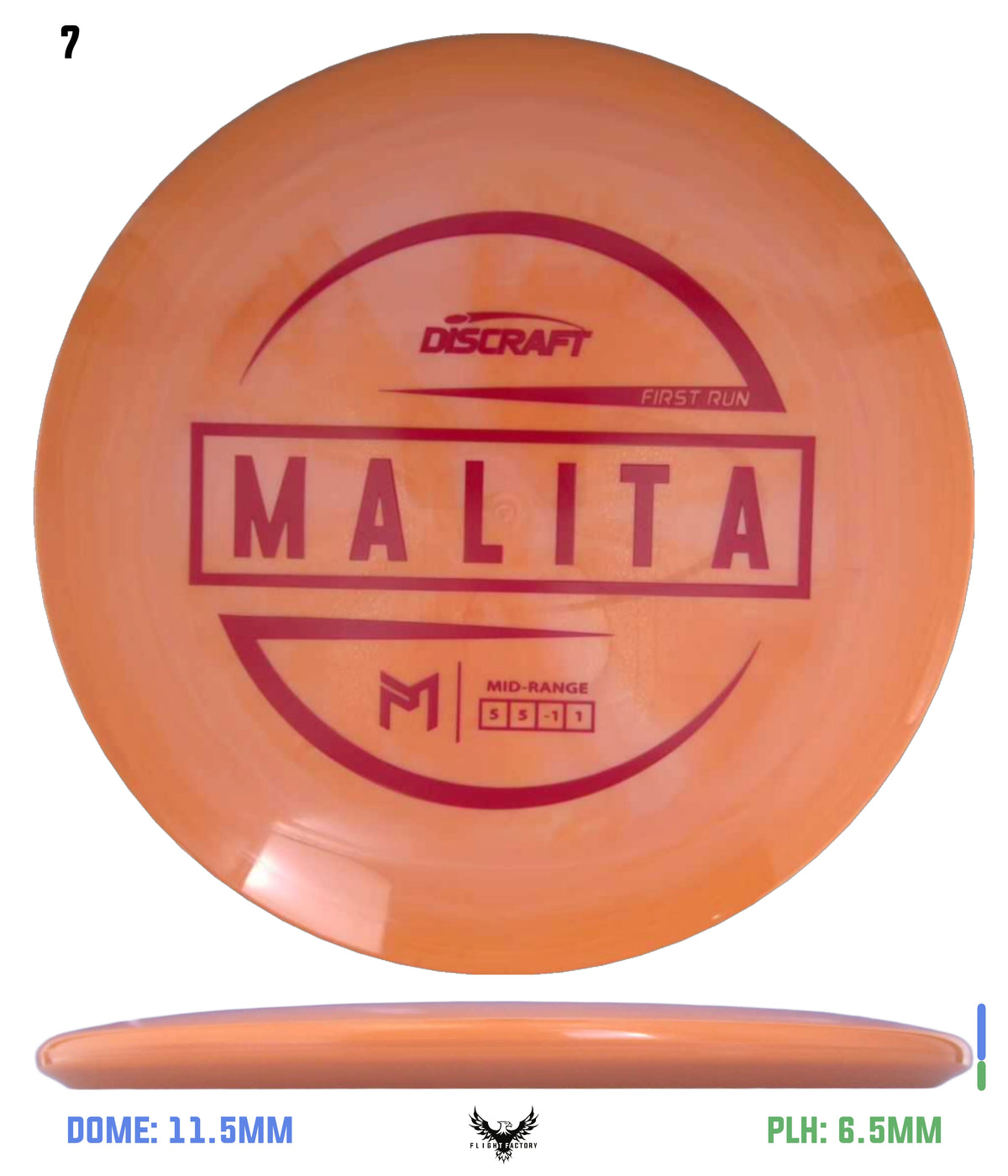 Discraft Paul McBeth First Run Malita