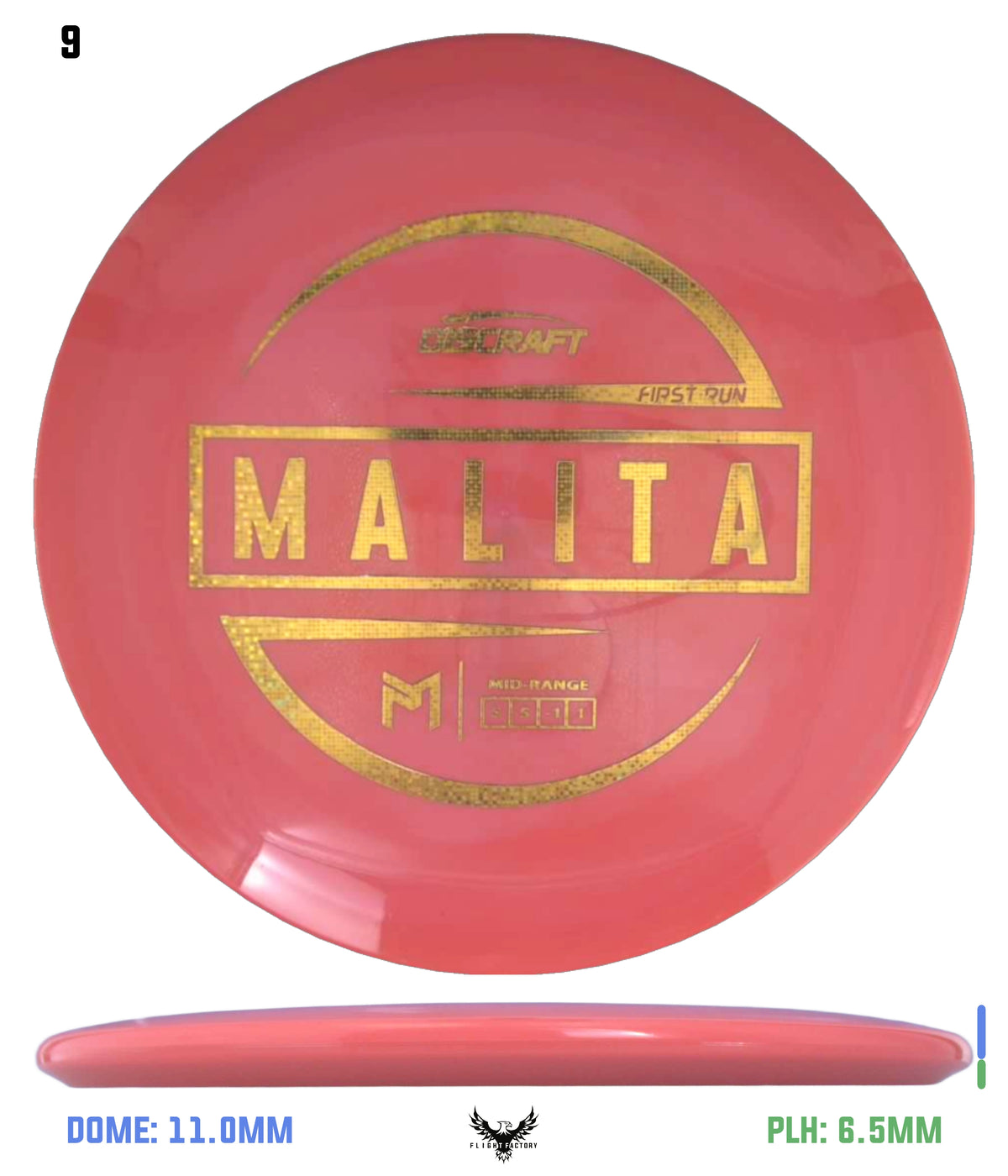 Discraft Paul McBeth First Run Malita