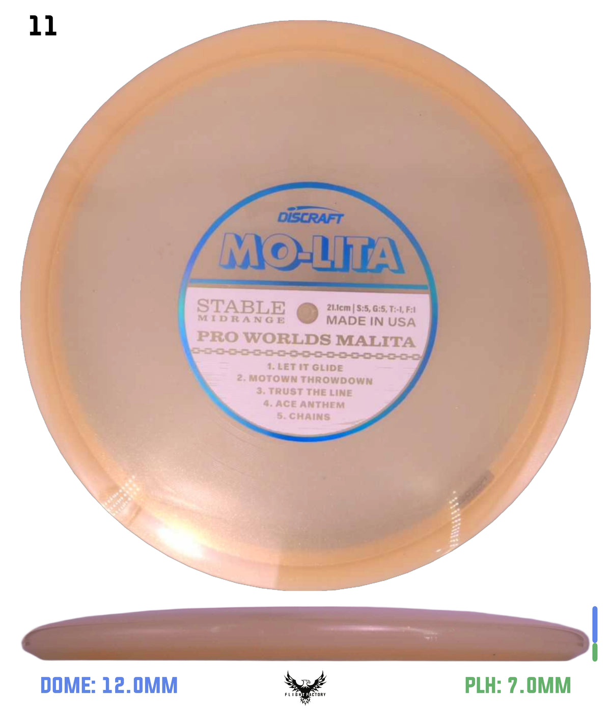 Discraft Paul McBeth "Mo-Lita" Records Z Malita - 2026 Worlds Edition