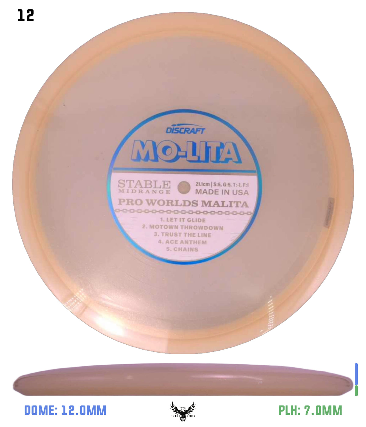 Discraft Paul McBeth "Mo-Lita" Records Z Malita - 2026 Worlds Edition