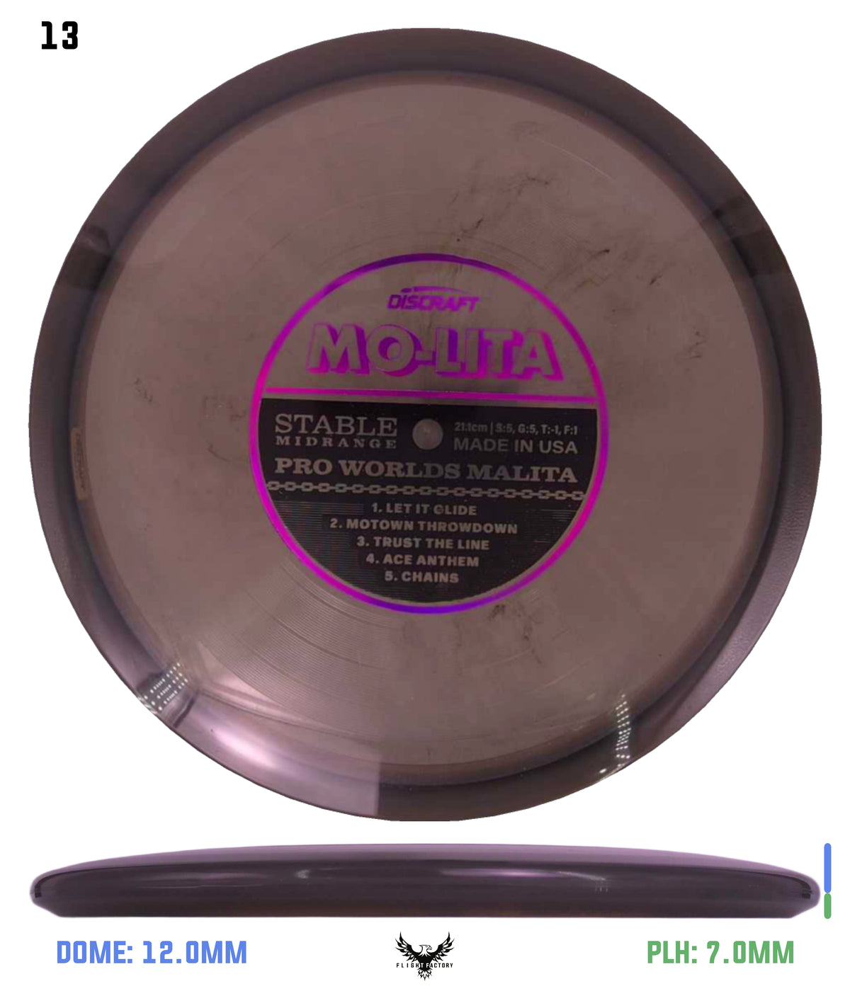 Discraft Paul McBeth "Mo-Lita" Records Z Malita - 2026 Worlds Edition