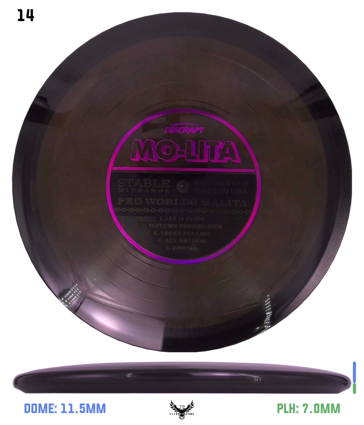Discraft Paul McBeth "Mo-Lita" Records Z Malita - 2026 Worlds Edition