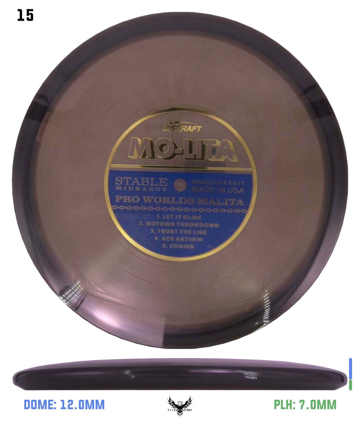 Discraft Paul McBeth "Mo-Lita" Records Z Malita - 2026 Worlds Edition