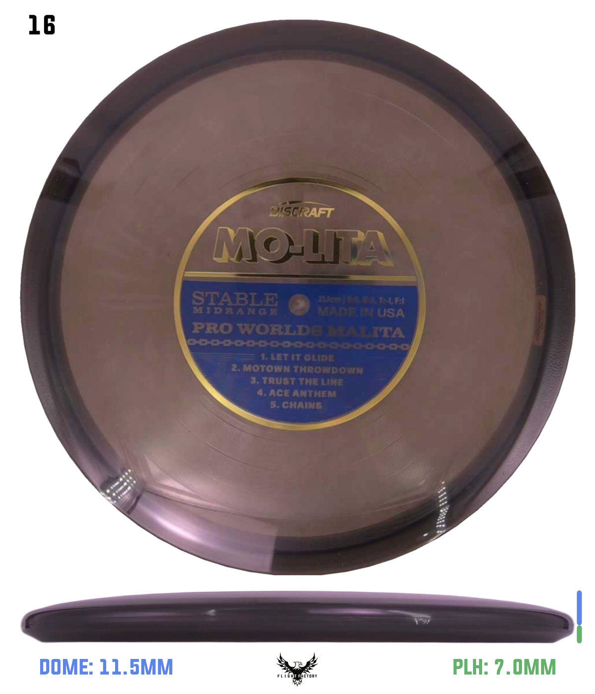 Discraft Paul McBeth "Mo-Lita" Records Z Malita - 2026 Worlds Edition