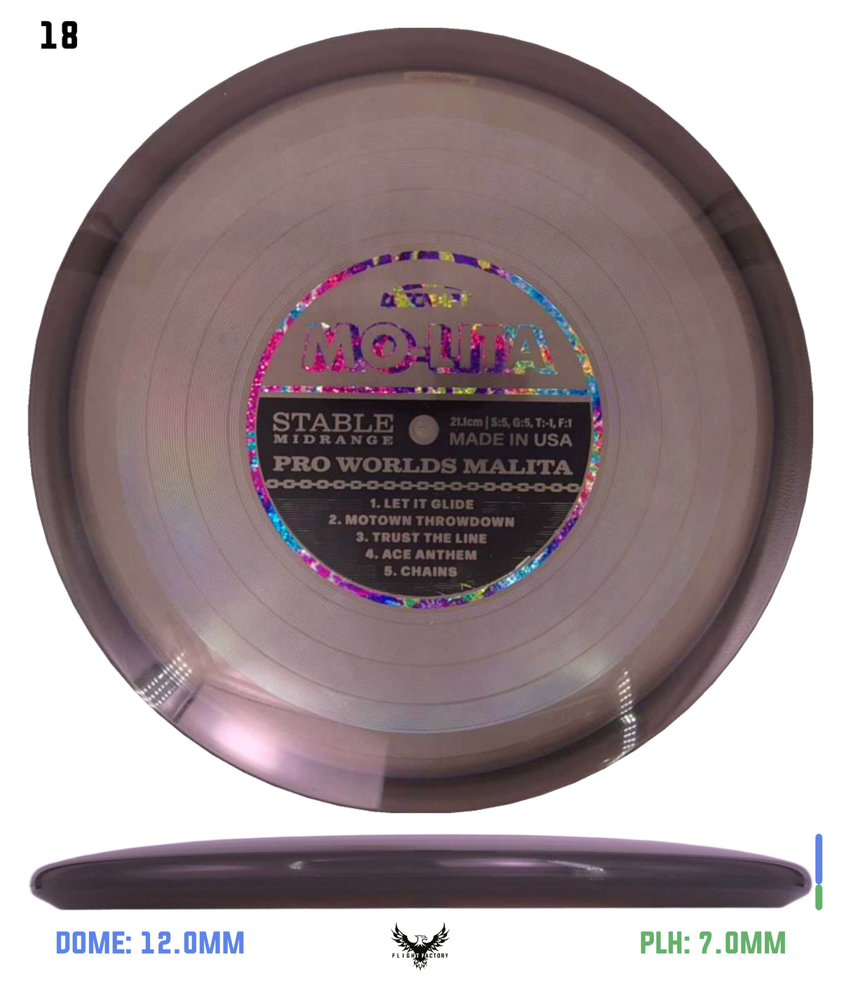 Discraft Paul McBeth "Mo-Lita" Records Z Malita - 2026 Worlds Edition