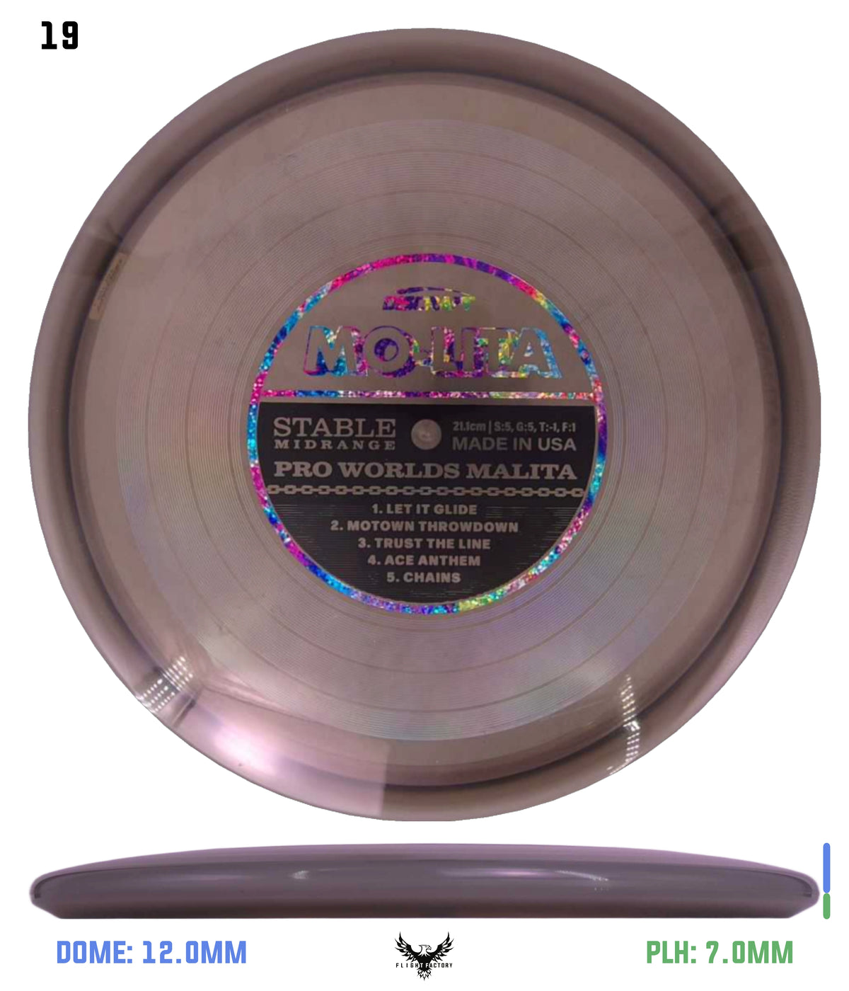 Discraft Paul McBeth "Mo-Lita" Records Z Malita - 2026 Worlds Edition