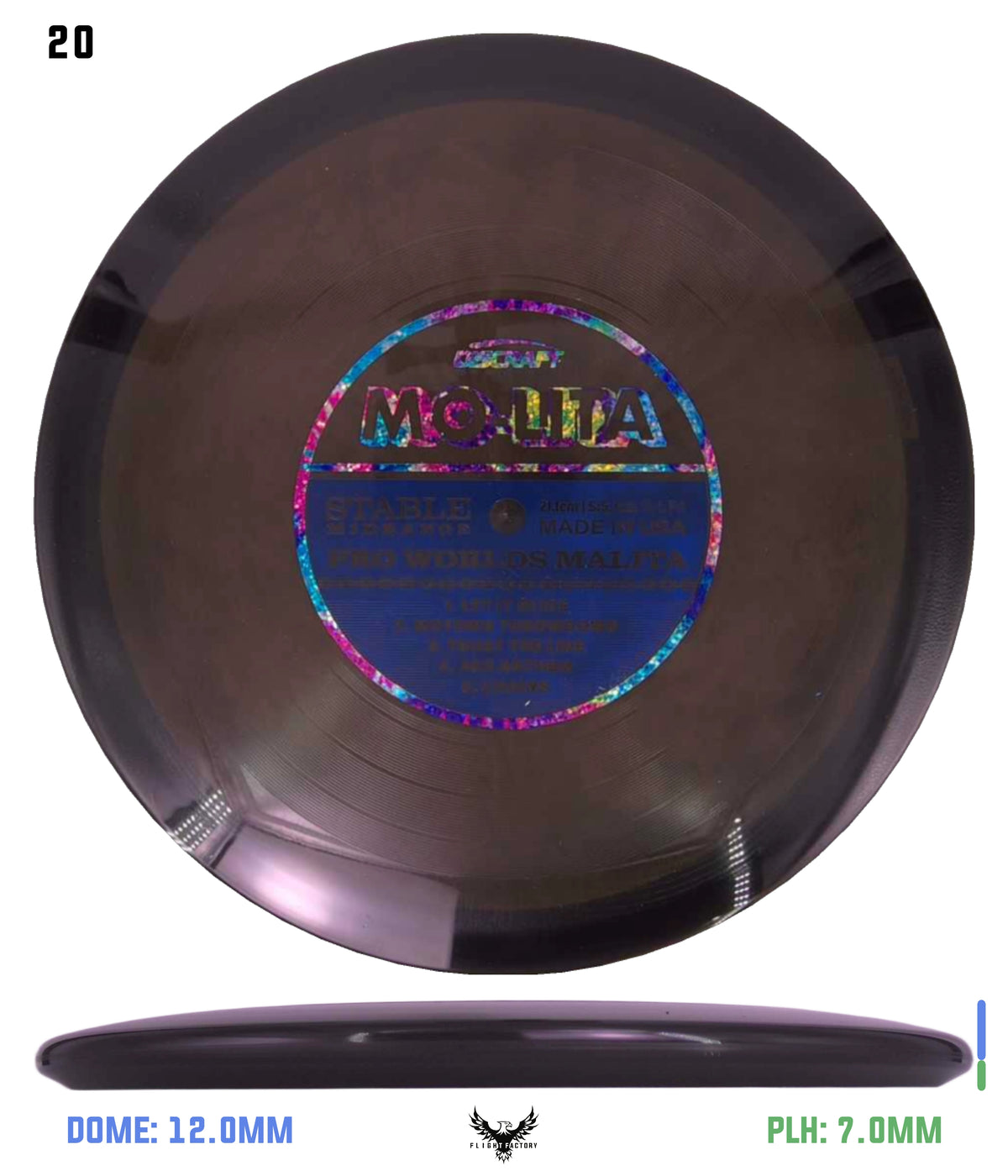 Discraft Paul McBeth "Mo-Lita" Records Z Malita - 2026 Worlds Edition