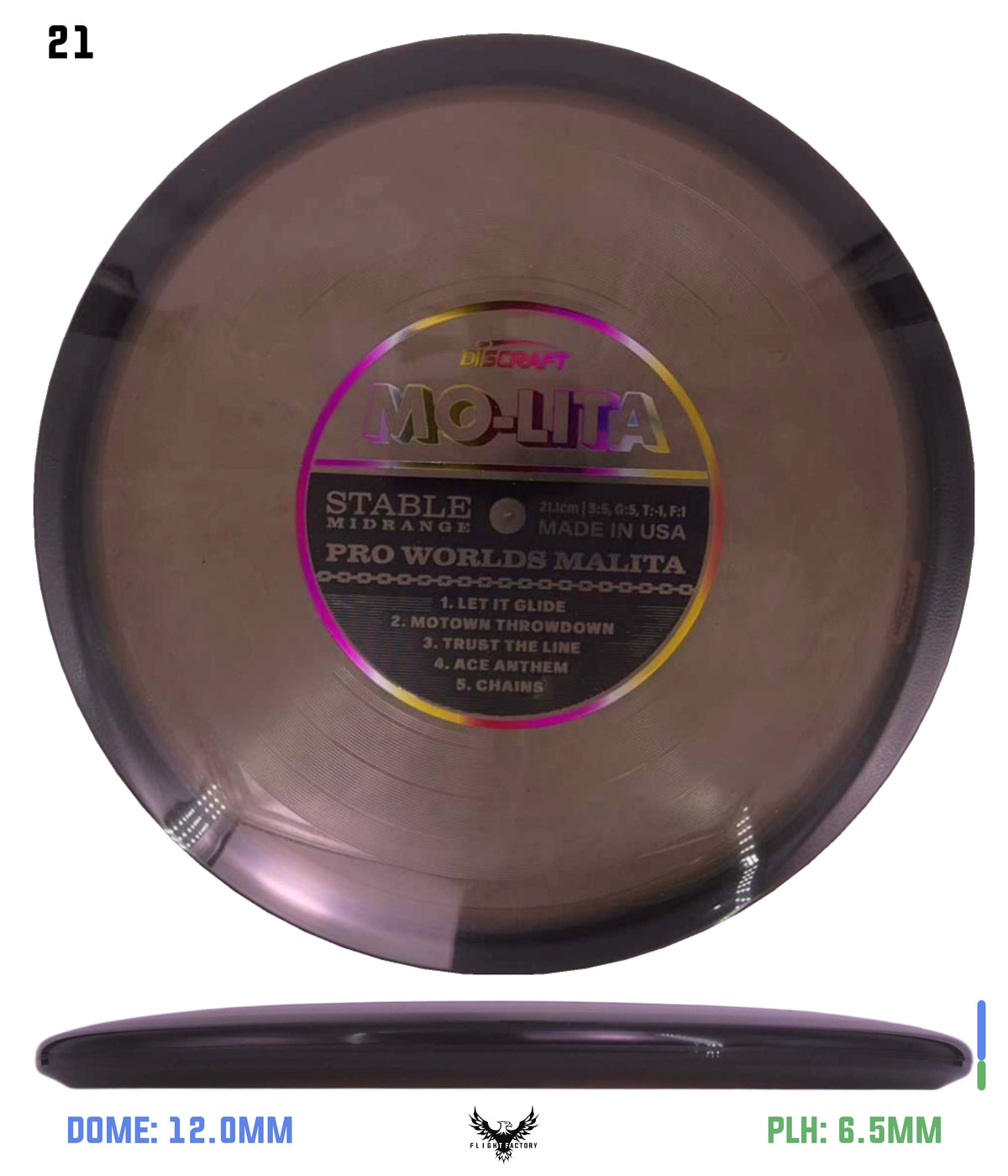 Discraft Paul McBeth "Mo-Lita" Records Z Malita - 2026 Worlds Edition