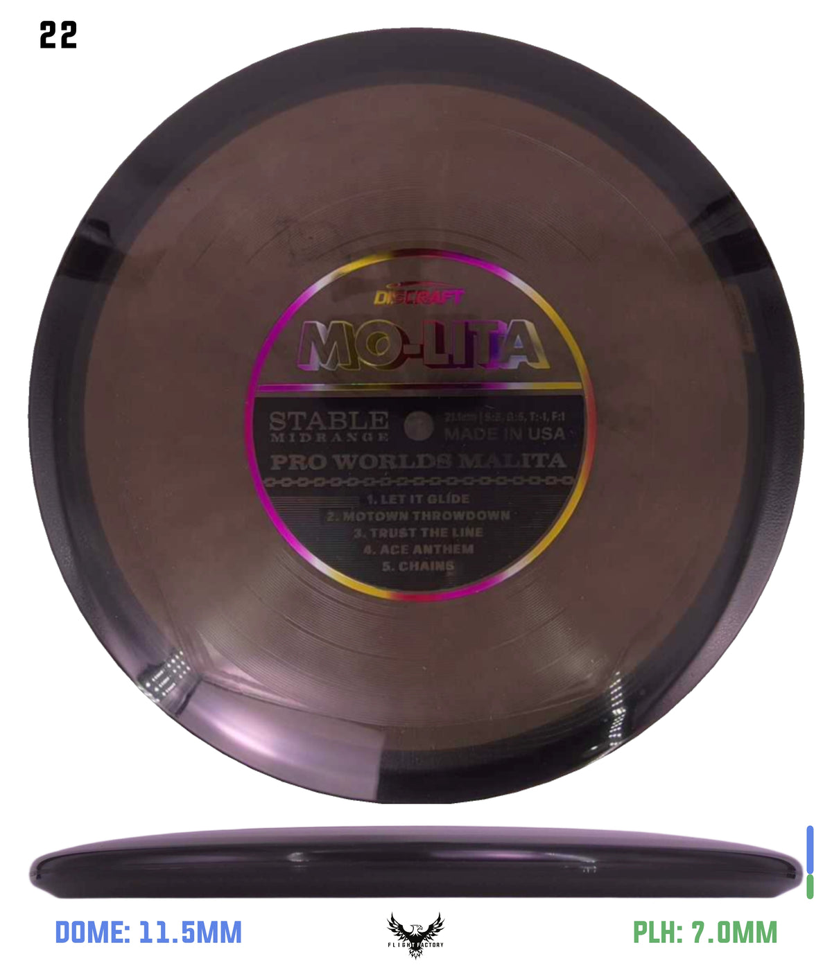 Discraft Paul McBeth "Mo-Lita" Records Z Malita - 2026 Worlds Edition