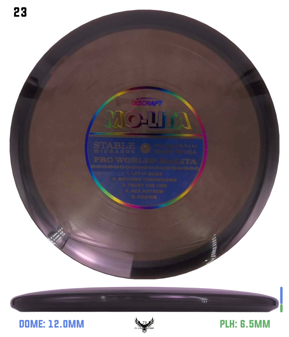 Discraft Paul McBeth "Mo-Lita" Records Z Malita - 2026 Worlds Edition