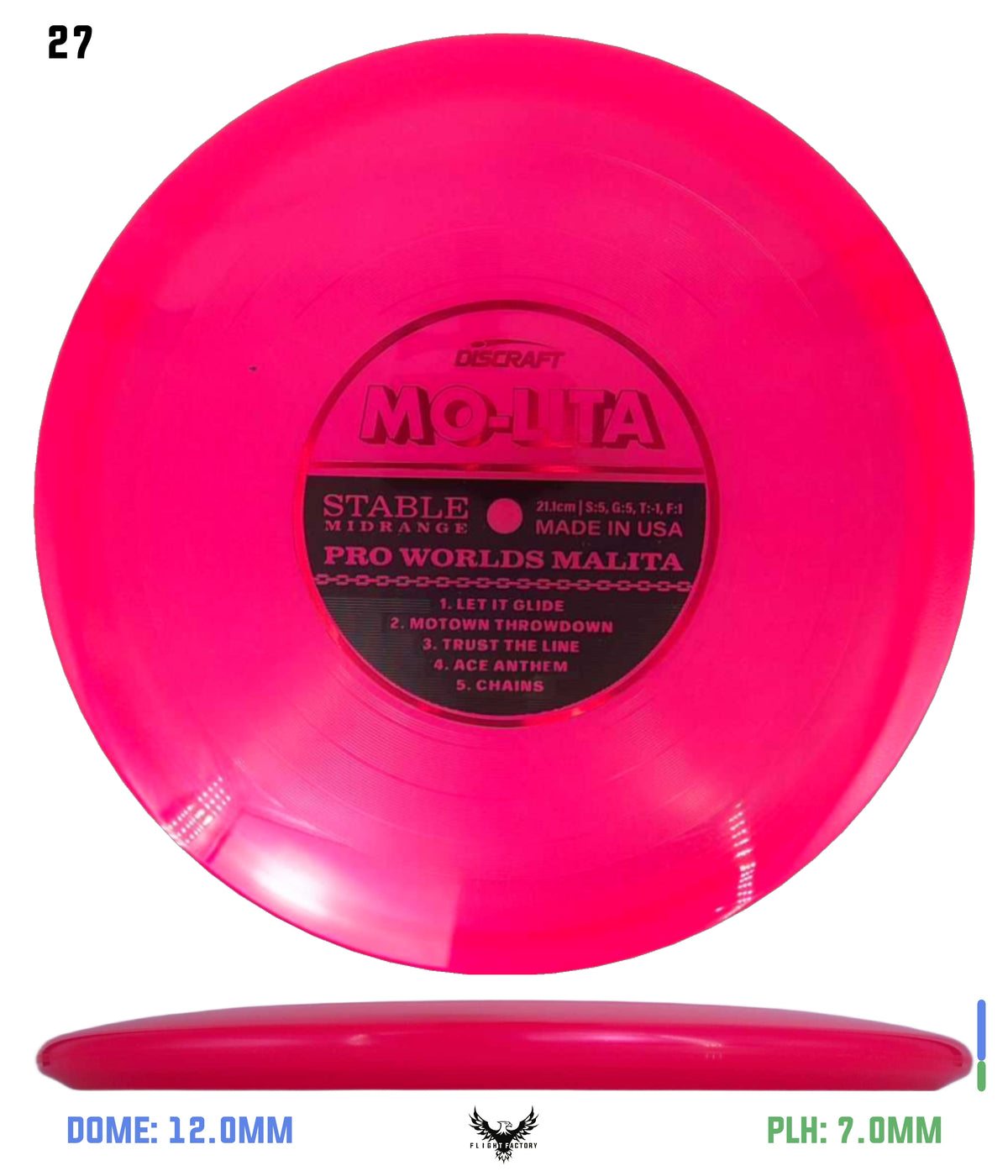 Discraft Paul McBeth "Mo-Lita" Records Z Malita - 2026 Worlds Edition