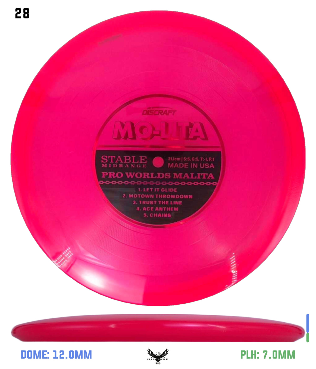 Discraft Paul McBeth "Mo-Lita" Records Z Malita - 2026 Worlds Edition