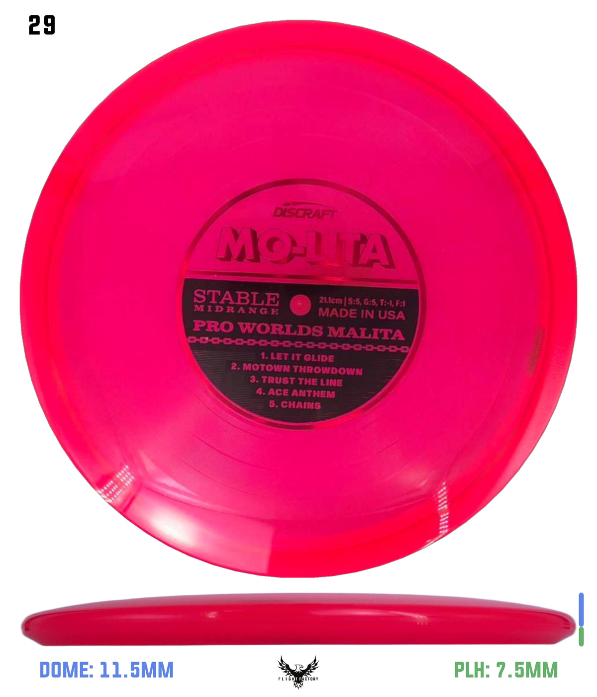 Discraft Paul McBeth "Mo-Lita" Records Z Malita - 2026 Worlds Edition