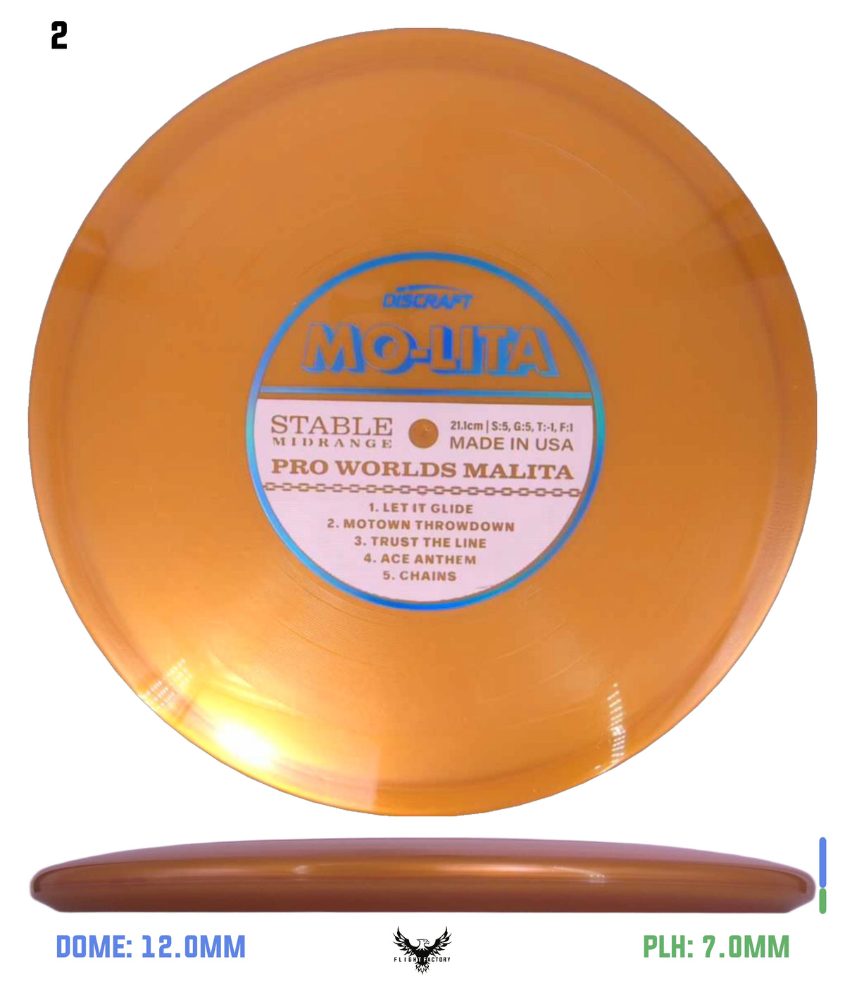 Discraft Paul McBeth "Mo-Lita" Records Z Malita - 2026 Worlds Edition
