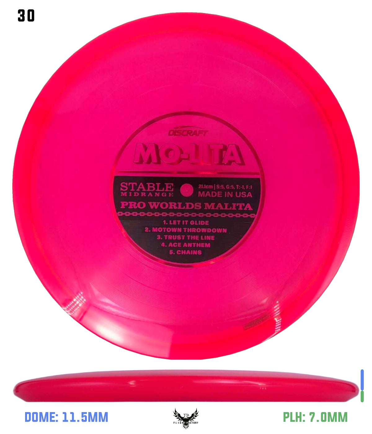 Discraft Paul McBeth "Mo-Lita" Records Z Malita - 2026 Worlds Edition