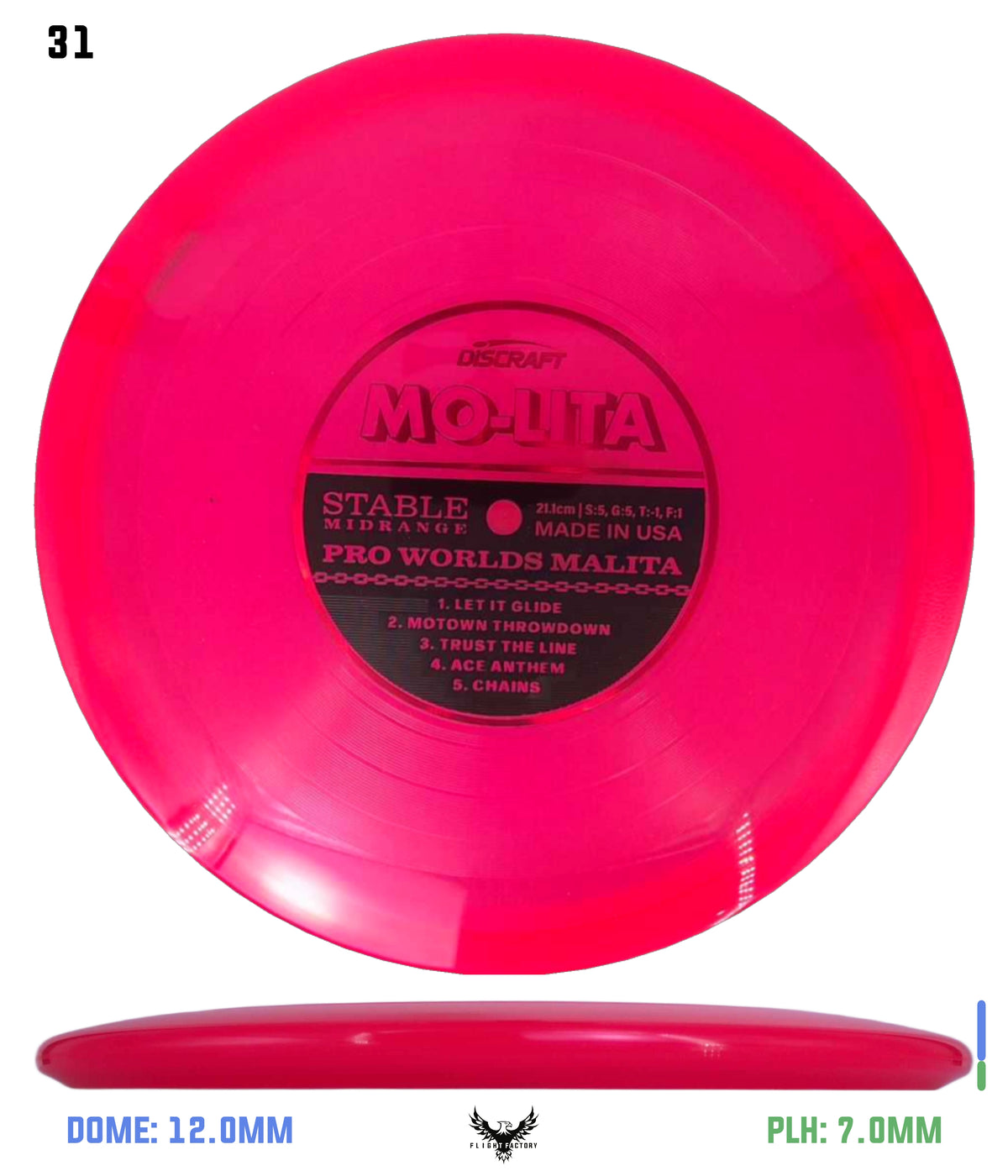 Discraft Paul McBeth "Mo-Lita" Records Z Malita - 2026 Worlds Edition