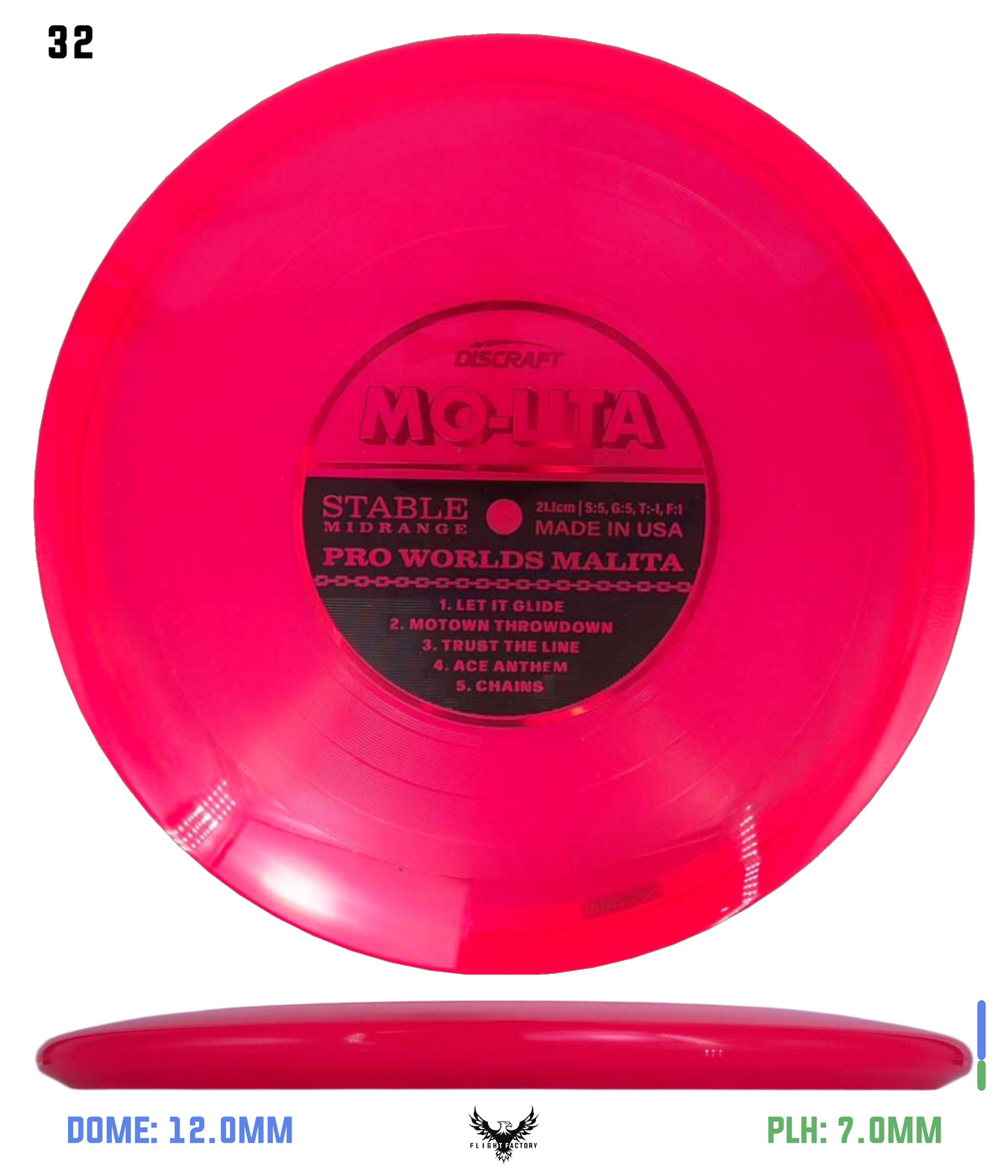 Discraft Paul McBeth "Mo-Lita" Records Z Malita - 2026 Worlds Edition