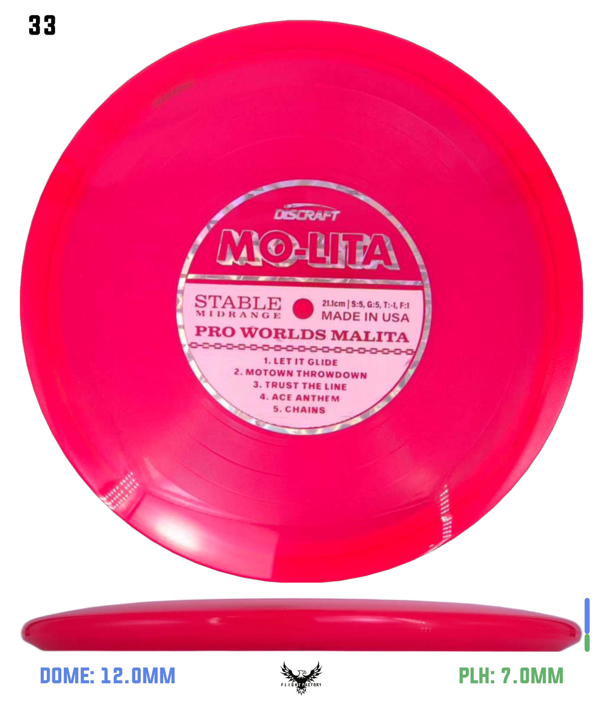 Discraft Paul McBeth "Mo-Lita" Records Z Malita - 2026 Worlds Edition