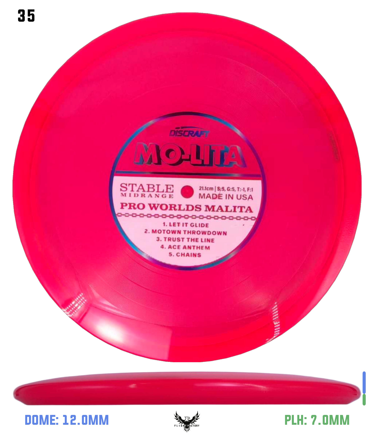 Discraft Paul McBeth "Mo-Lita" Records Z Malita - 2026 Worlds Edition