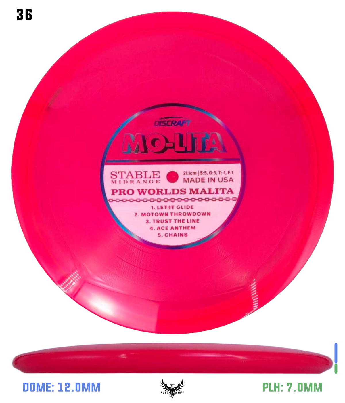 Discraft Paul McBeth "Mo-Lita" Records Z Malita - 2026 Worlds Edition
