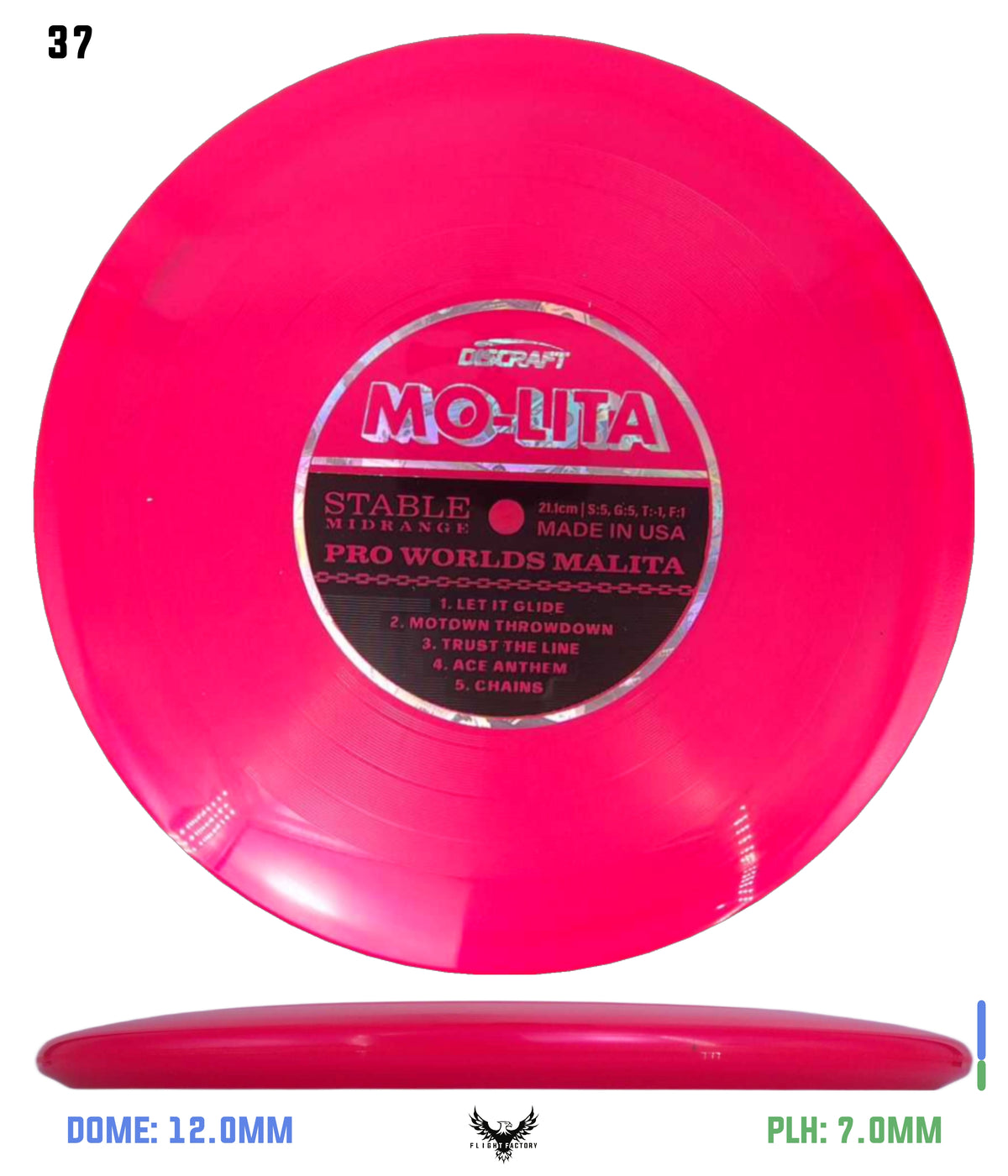 Discraft Paul McBeth "Mo-Lita" Records Z Malita - 2026 Worlds Edition