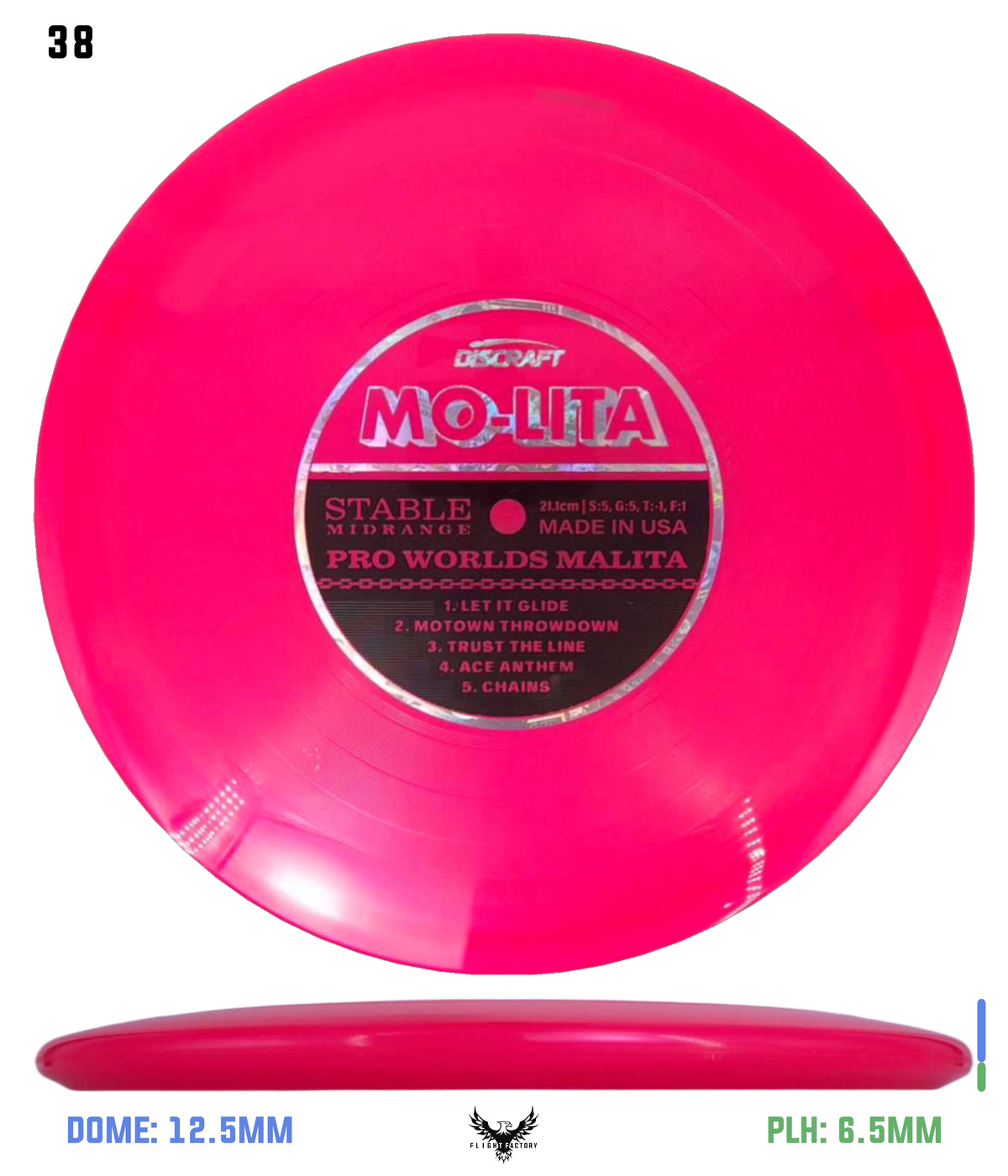 Discraft Paul McBeth "Mo-Lita" Records Z Malita - 2026 Worlds Edition