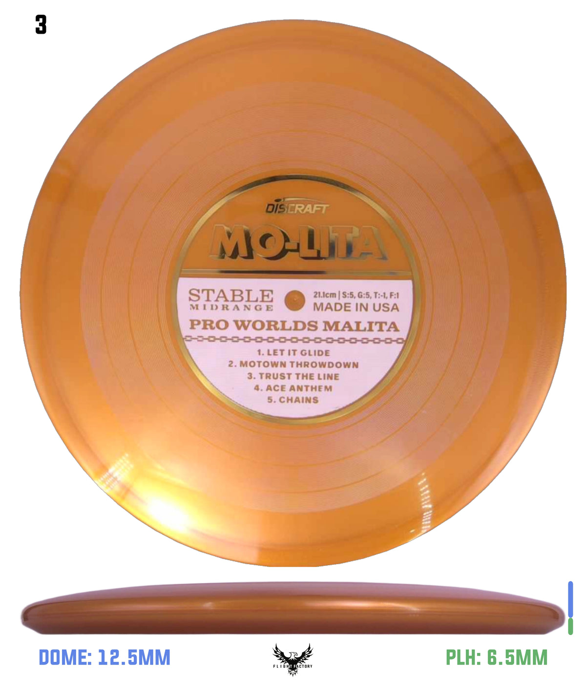 Discraft Paul McBeth "Mo-Lita" Records Z Malita - 2026 Worlds Edition