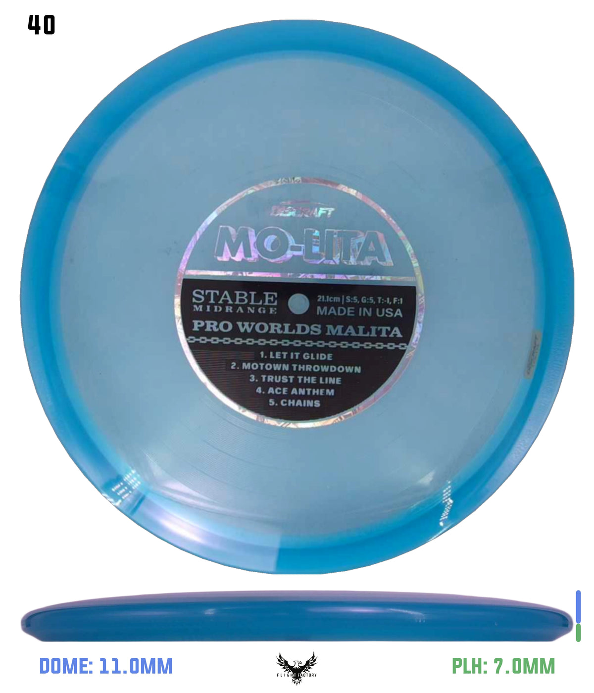Discraft Paul McBeth "Mo-Lita" Records Z Malita - 2026 Worlds Edition