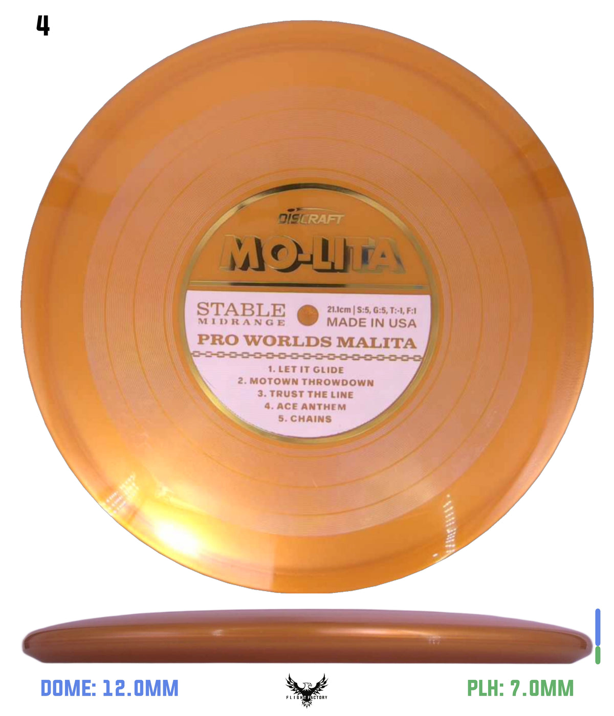 Discraft Paul McBeth "Mo-Lita" Records Z Malita - 2026 Worlds Edition