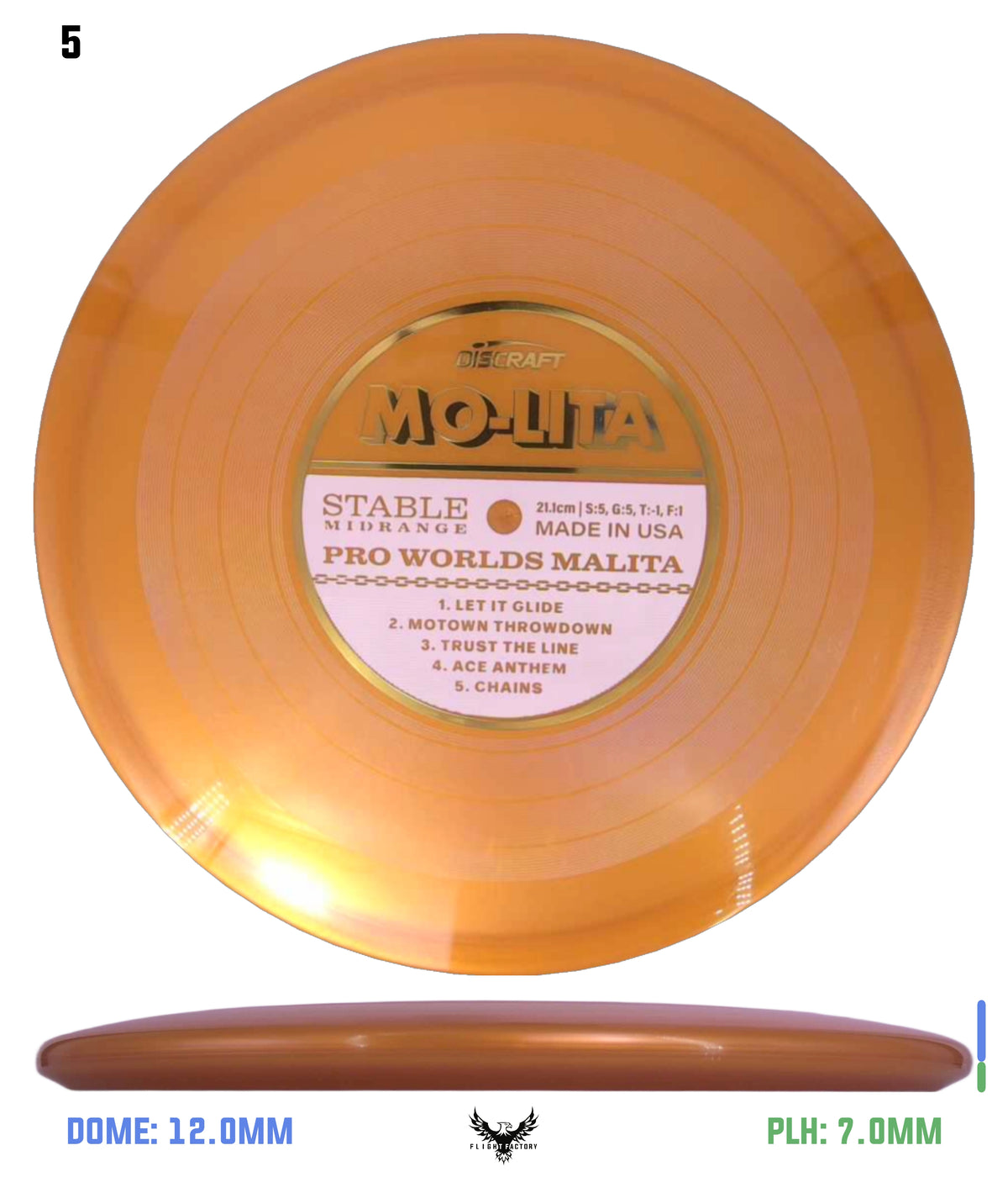 Discraft Paul McBeth "Mo-Lita" Records Z Malita - 2026 Worlds Edition