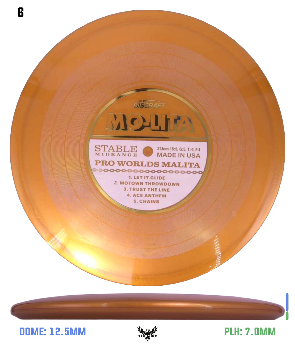 Discraft Paul McBeth "Mo-Lita" Records Z Malita - 2026 Worlds Edition