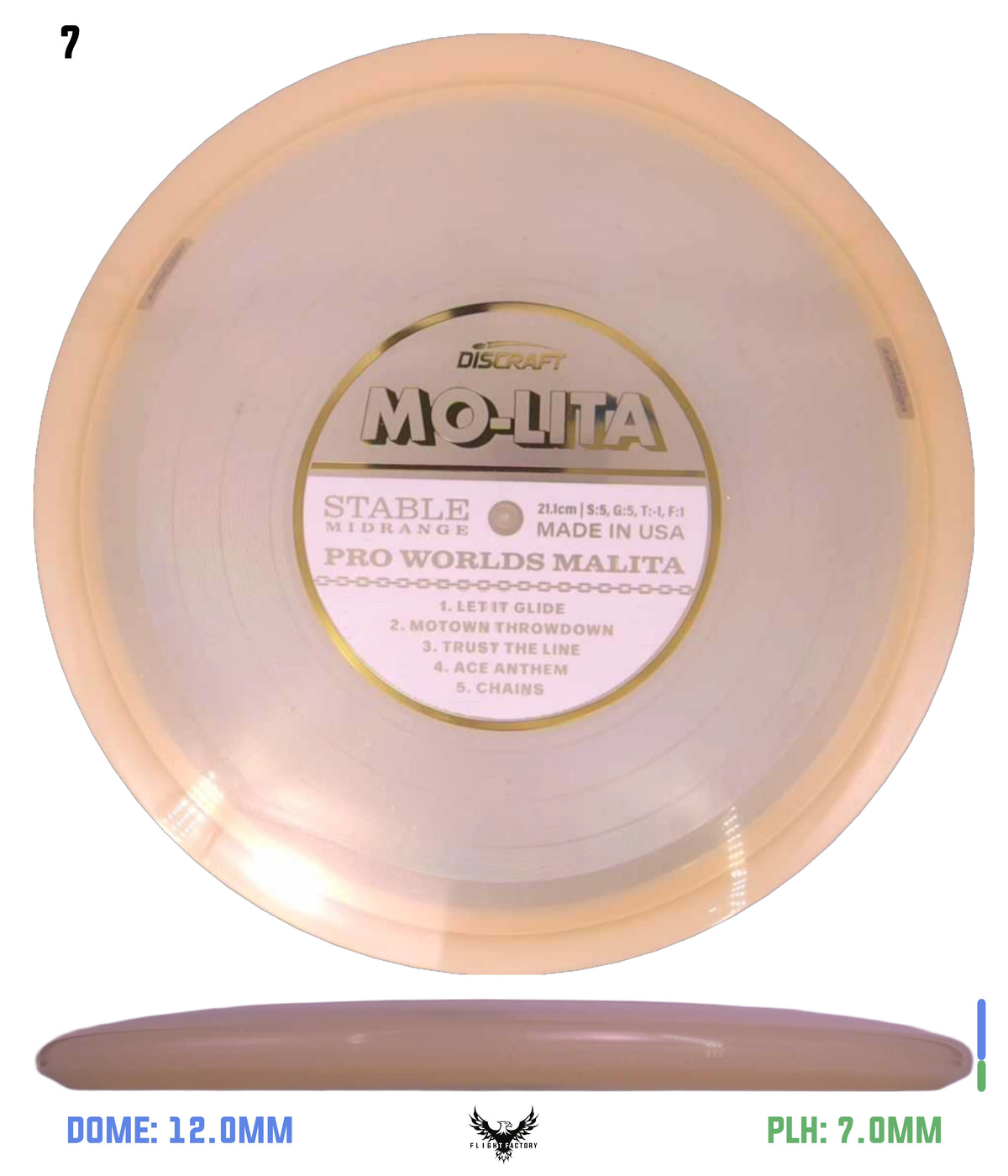 Discraft Paul McBeth "Mo-Lita" Records Z Malita - 2026 Worlds Edition